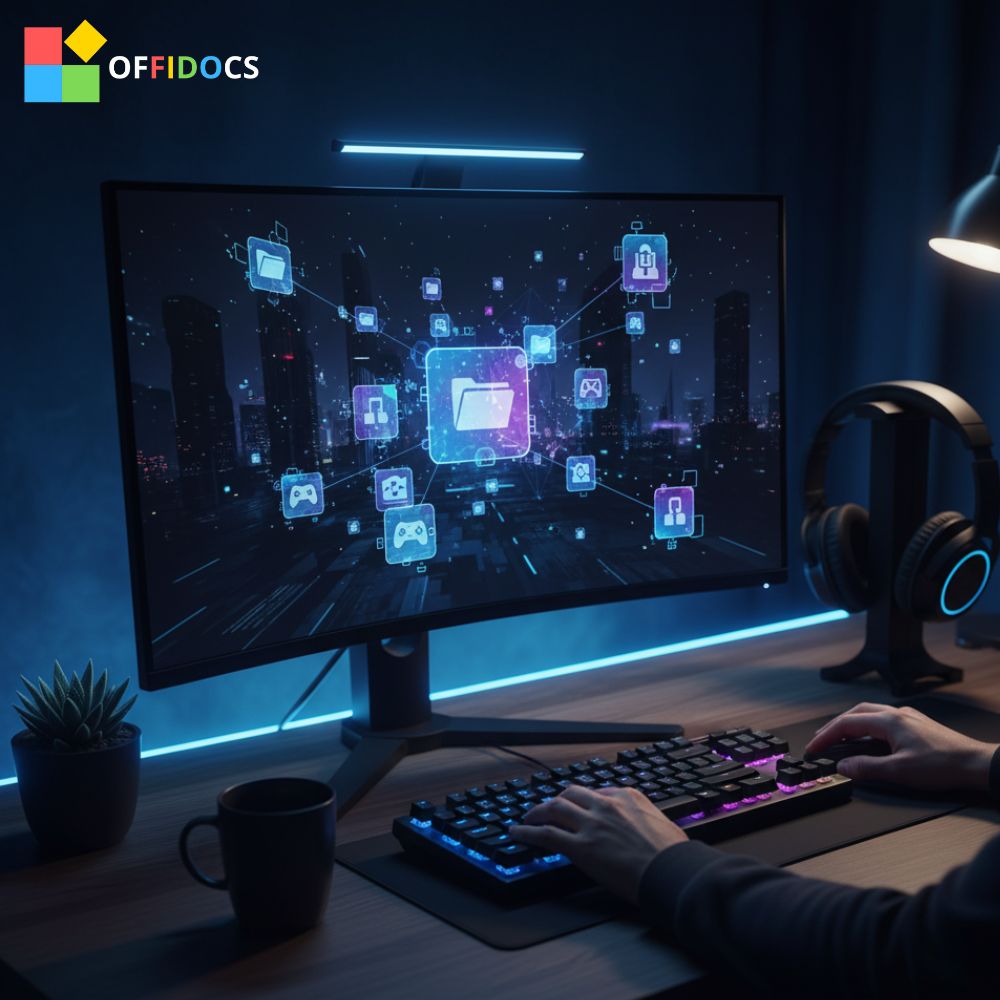 Accessing free cloud storage on MegaDisk from a web browser.
