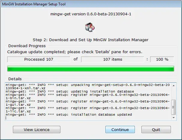 Download web tool or web app MinGW - Minimalist GNU for Windows Download web tool or web app MinGW - Minimalist GNU for Windows